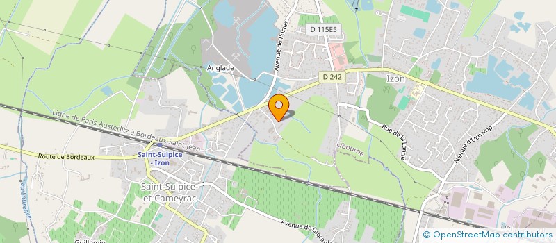 localisation de l'entreprise SCI STEVE MALLORY  IZON