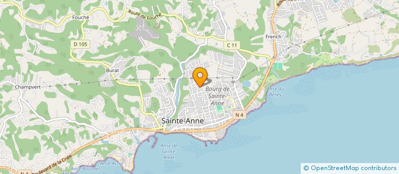 localisation de l'entreprise SCI STEVEN  SAINTE-ANNE