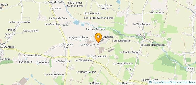 localisation de l'entreprise SCI STEVEN  MELESSE