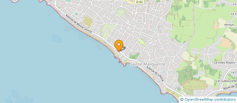 localisation de l'entreprise SCI STEVIN à PORNICHET