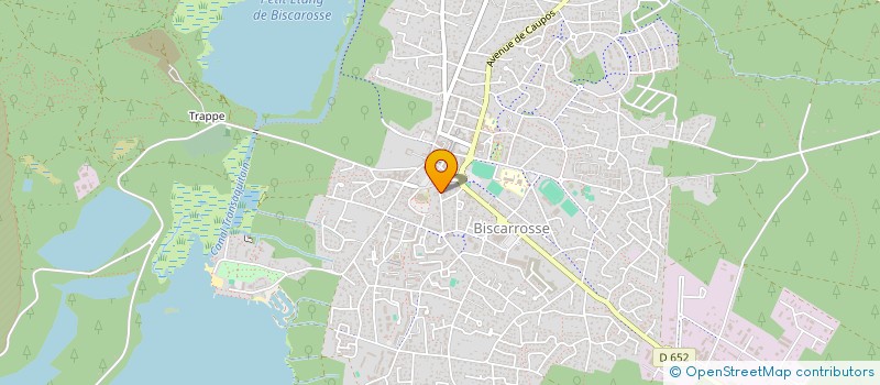 localisation de l'entreprise SCI STEVY  BISCARROSSE