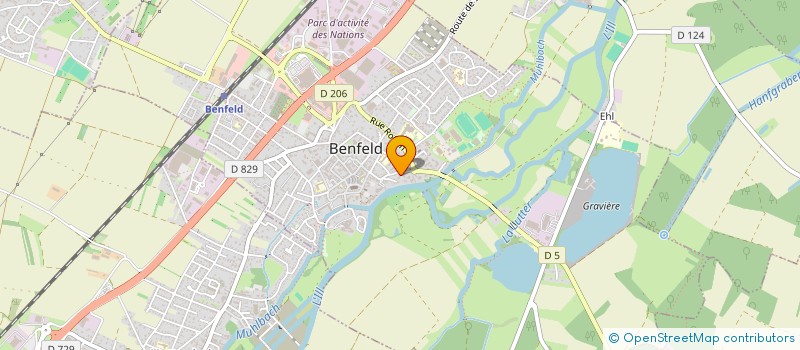 localisation de l'entreprise SCI STEYANNE  BENFELD