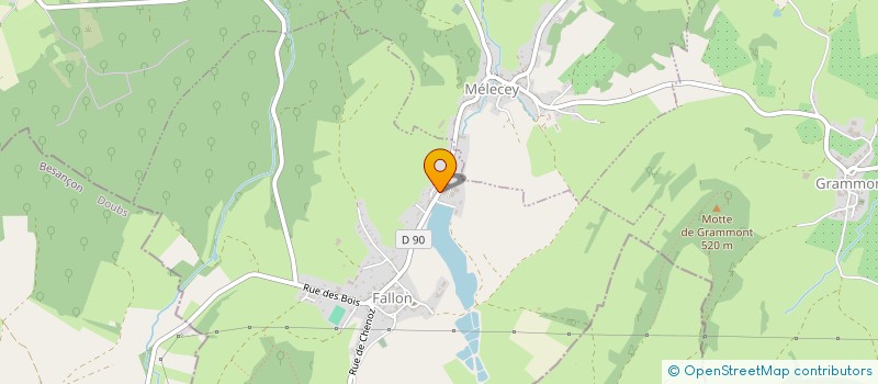 localisation de l'entreprise SCI STG  FALLON