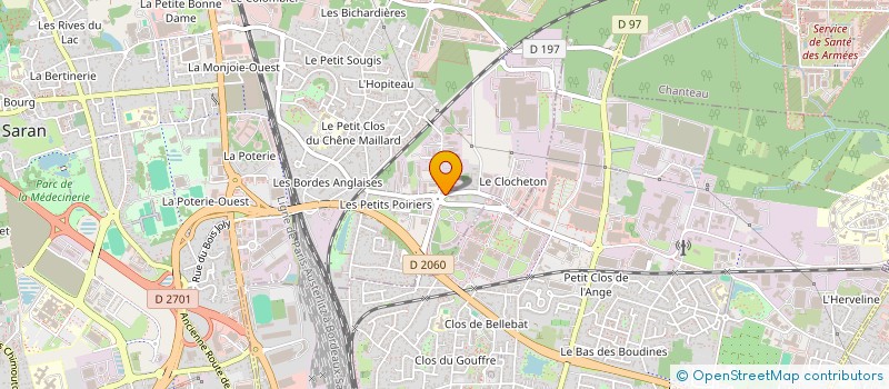 localisation de l'entreprise SCI STHIL 3 à SARAN