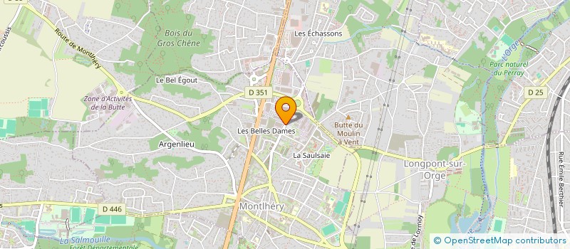 localisation de l'entreprise SCI STHILL  MONTLHERY