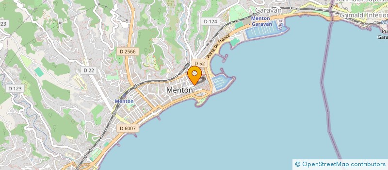 localisation de l'entreprise SCI STID à MENTON