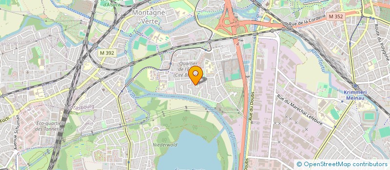 localisation de l'entreprise SCI STILL  STRASBOURG