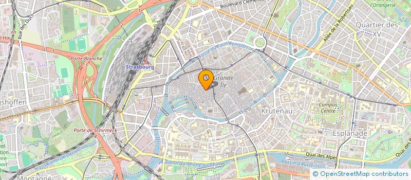 localisation de l'entreprise SCI STIMULTANIA à STRASBOURG