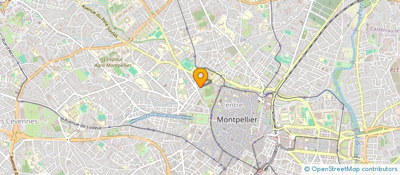 localisation de l'entreprise SCI STINE à MONTPELLIER
