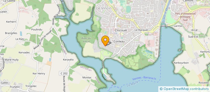 localisation de l'entreprise SCI STIREN à VANNES