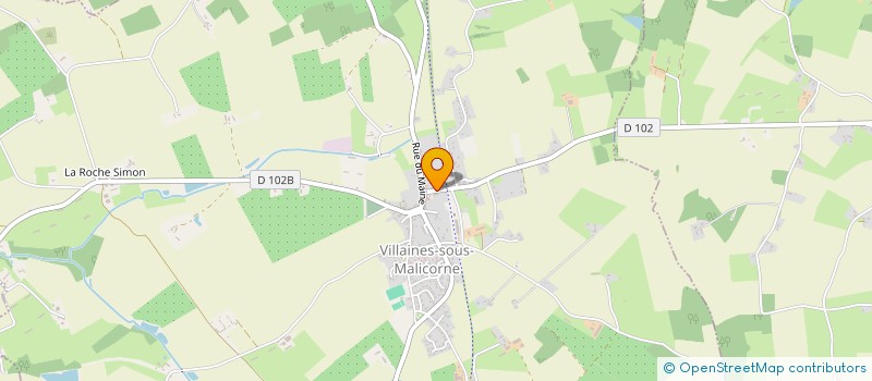 localisation de l'entreprise SCI STIRMA  VILLAINES-SOUS-MALICORNE