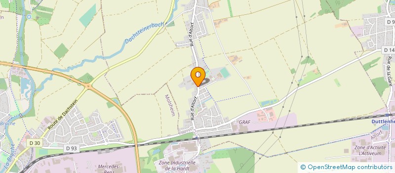 localisation de l'entreprise SCI STITCH  DACHSTEIN