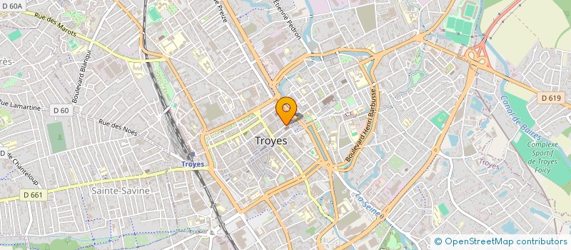 localisation de l'entreprise SCI STKA à TROYES