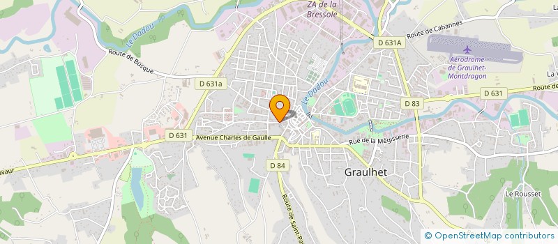 localisation de l'entreprise SCI STLZ  GRAULHET