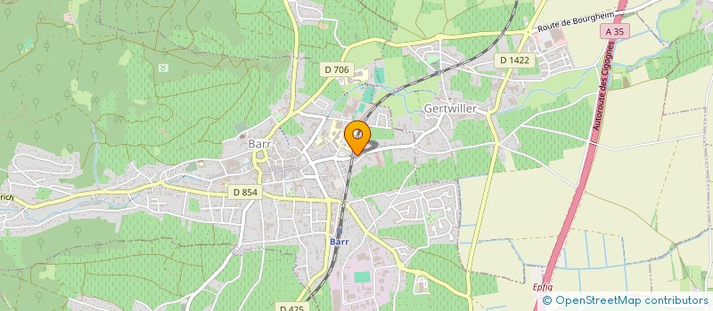 localisation de l'entreprise SCI STMC  BARR