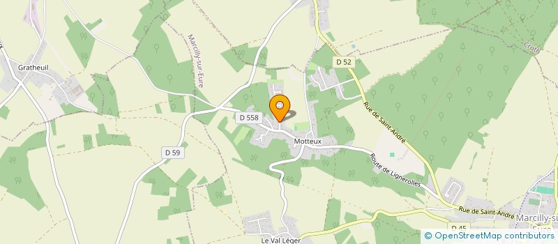 localisation de l'entreprise SCI STMF  MARCILLY-SUR-EURE