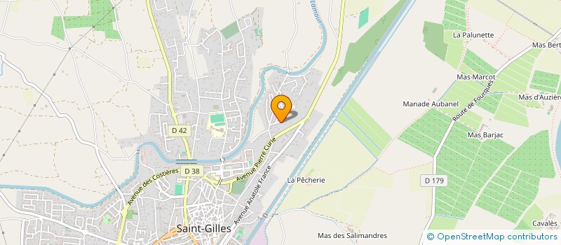 localisation de l'entreprise SCI STN à SAINT-GILLES