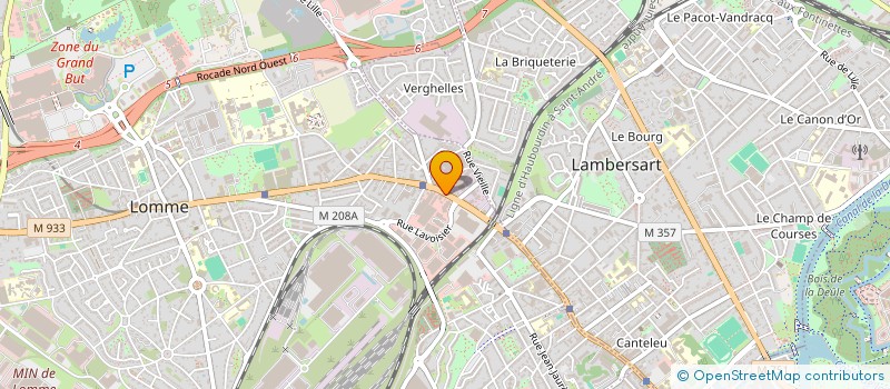 localisation de l'entreprise SCI STNI à LILLE