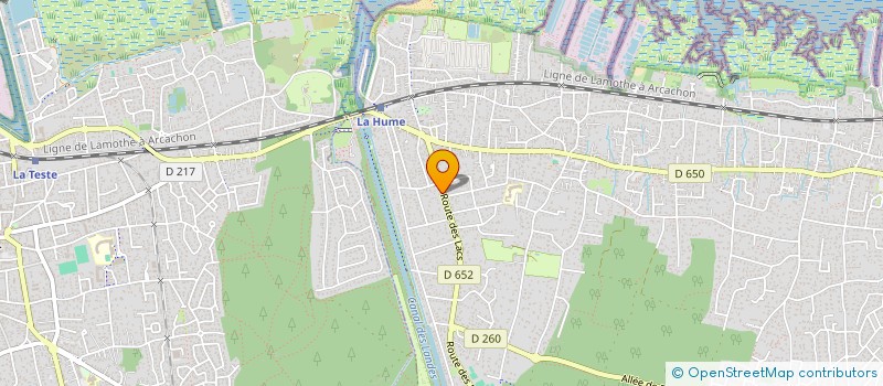 localisation de l'entreprise SCI STOCK POINT FRANCE  GUJAN-MESTRAS