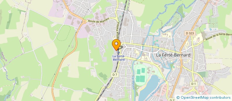 localisation de l'entreprise SCI STOCK VERNHES  LE MANS