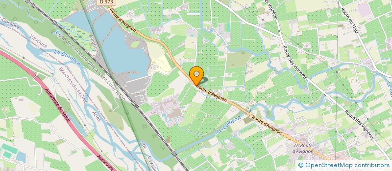 localisation de l'entreprise SCI STOCKAGE JCO  CAVAILLON