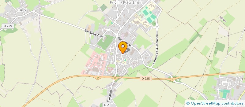 localisation de l'entreprise SCI STOCKALBOX  FRIVILLE-ESCARBOTIN