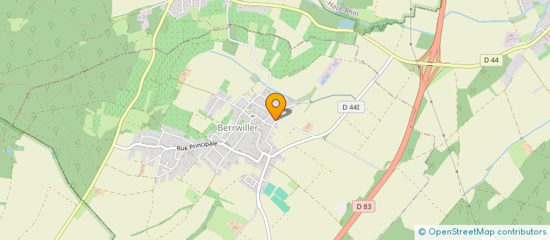 localisation de l'entreprise SCI STOCKER  BERRWILLER