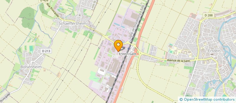 localisation de l'entreprise SCI STOECKEL  ERSTEIN