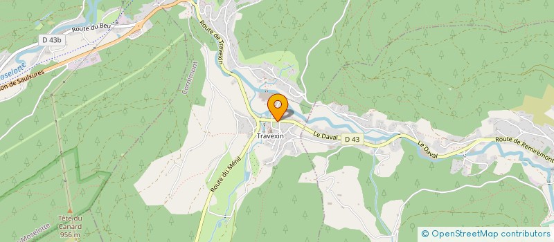 localisation de l'entreprise SCI STOEL  CORNIMONT