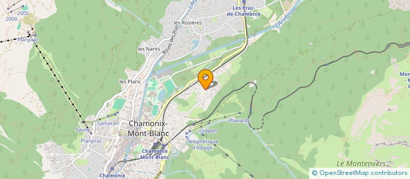 localisation de l'entreprise SCI STOKANGRY à CHAMONIX-MONT-BLANC