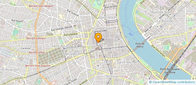 localisation de l'entreprise SCI STOL  BORDEAUX