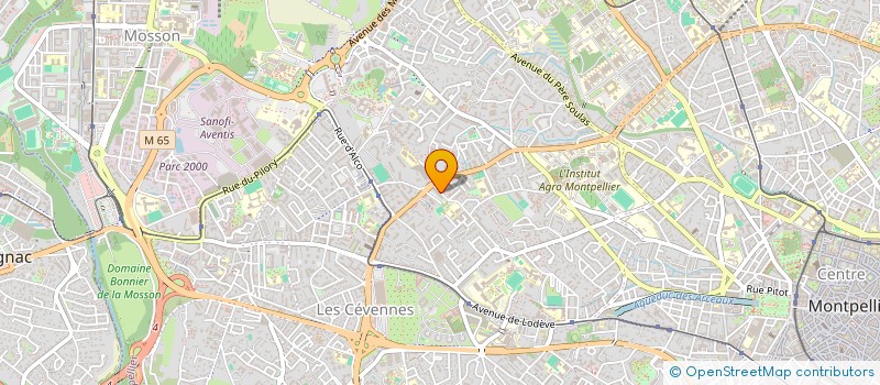 localisation de l'entreprise SCI STOLA à MONTPELLIER
