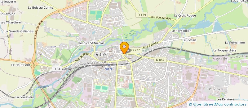 localisation de l'entreprise SCI STONE  VITRE