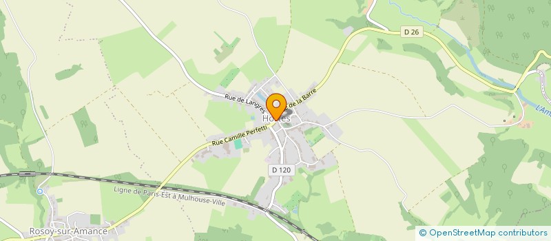 localisation de l'entreprise SCI STONEHENGE  SENONES