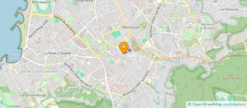 localisation de l'entreprise SCI STONY  MARSEILLE