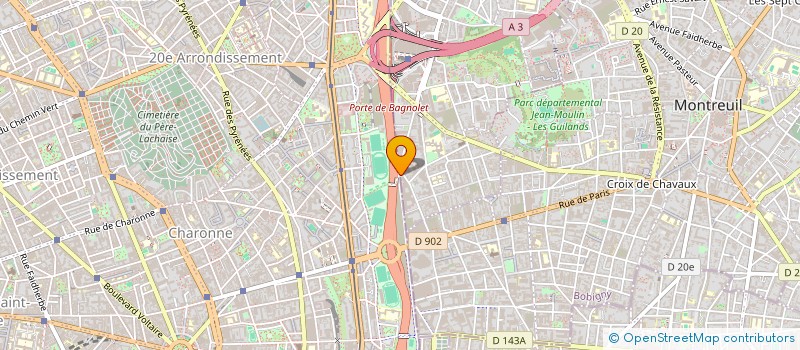 localisation de l'entreprise SCI STOP HOTEL PORTE D'ITALIE  PARIS