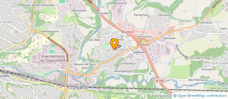 localisation de l'entreprise SCI STORY  ERGUE-GABERIC