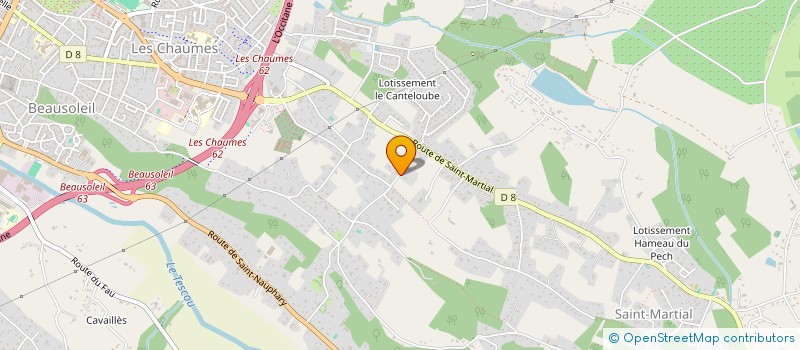 localisation de l'entreprise SCI STP  MONTAUBAN