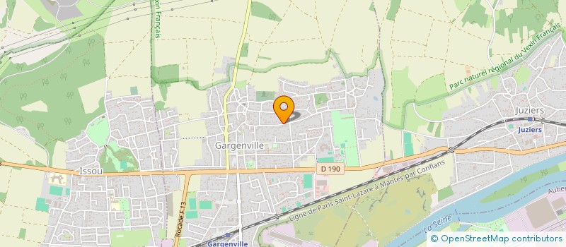 localisation de l'entreprise SCI STP BAFFALY  GARGENVILLE