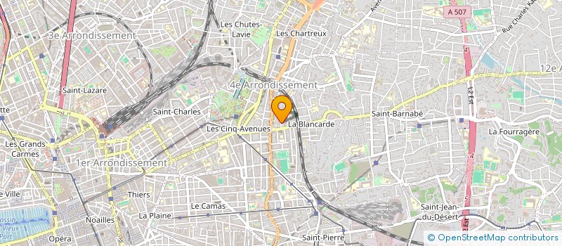 localisation de l'entreprise SCI STR PRO à MARSEILLE