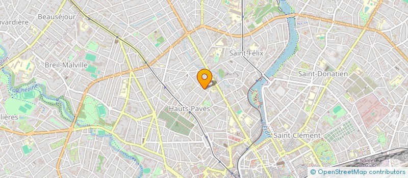 localisation de l'entreprise SCI STRAED ROZ  NANTES