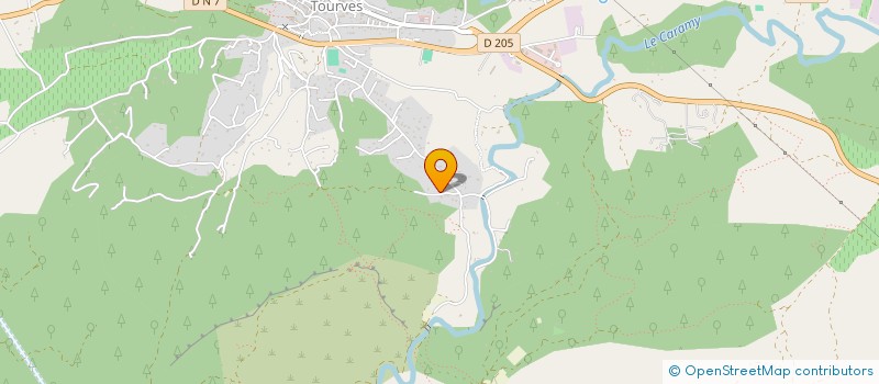 localisation de l'entreprise SCI STRAP à TOURVES