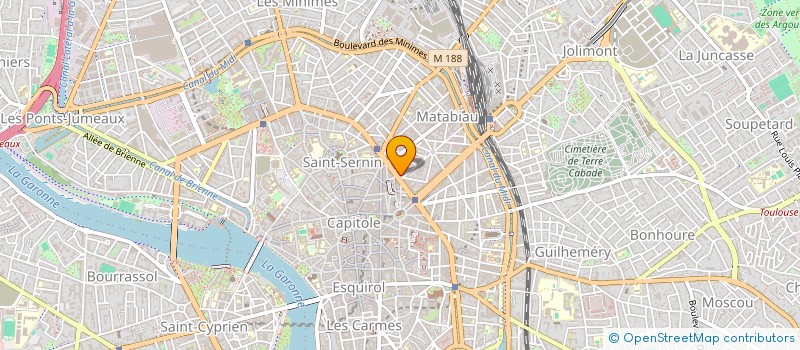 localisation de l'entreprise SCI STRASBOURG 18  TOULOUSE