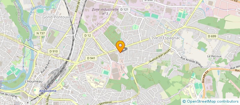 localisation de l'entreprise SCI STRASBOURG  L'ISLE-D'ESPAGNAC