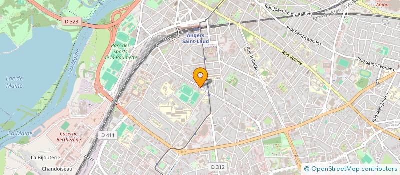 localisation de l'entreprise SCI STRASBOURG 92 à ANGERS