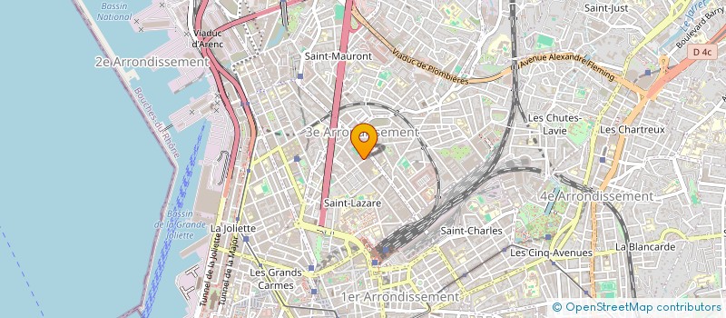 localisation de l'entreprise SCI STRASBOURG 95  MARSEILLE