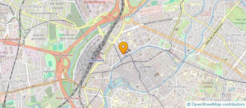 localisation de l'entreprise SCI STRASBOURG ECUREUIL 1 à STRASBOURG