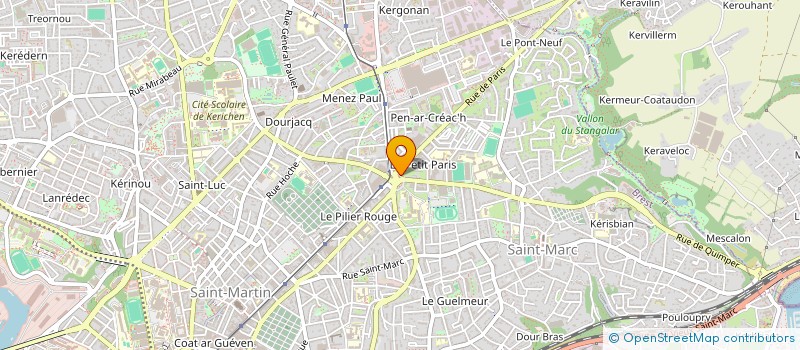 localisation de l'entreprise SCI STRASBOURG NH  BREST