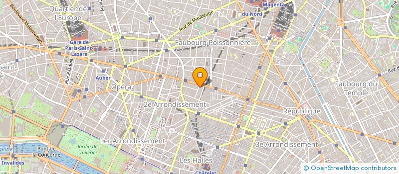 localisation de l'entreprise SCI STRASBOURGEOI 2 R  GRANDES ARCADES  PARIS