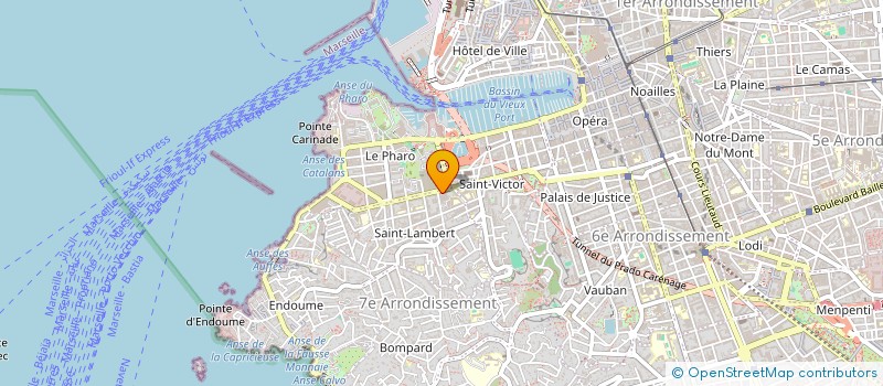 localisation de l'entreprise SCI STRATEGE à MARSEILLE